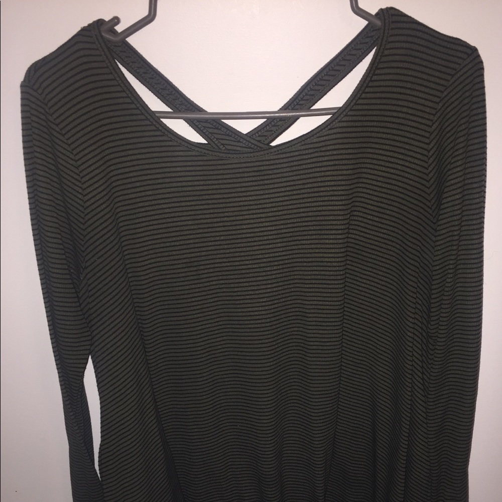 Black and Green dress